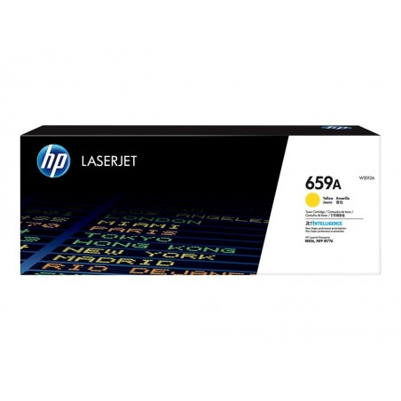 HP 659A Yellow  Original LaserJet Toner Cartridge
