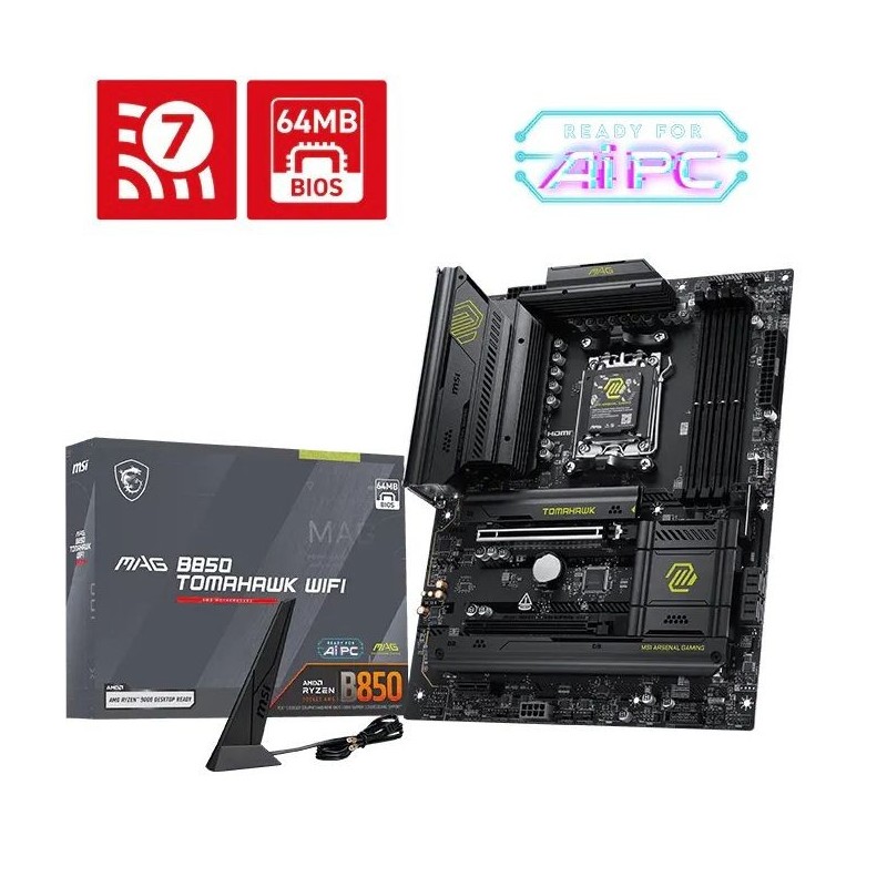 Płyta główna MAG B850 TOMAHAWK WIFI AM5 4DDR5 ATX