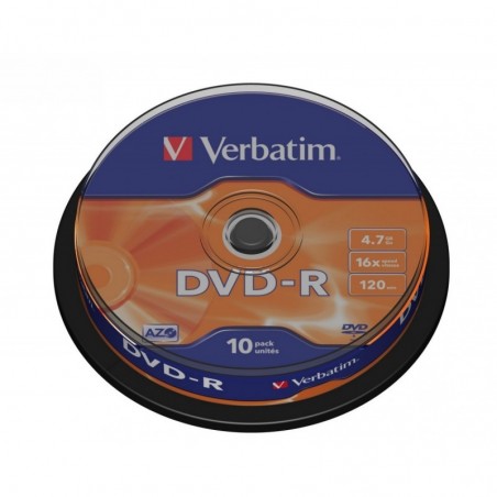DVD-R 16x 4.7GB 10P CB           43523
