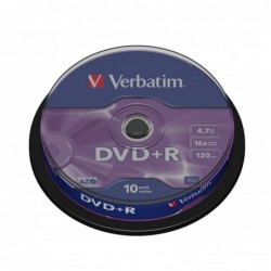 DVD+R 16x 4.7GB 10P CB           43498