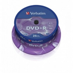 DVD+R 16x 4.7GB 25P CB           43500