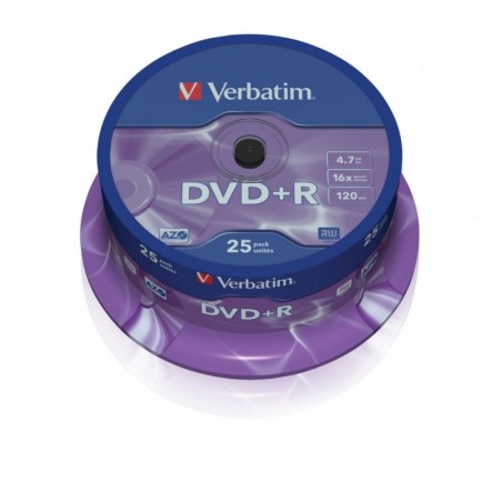 DVD+R 16x 4.7GB 25P CB           43500