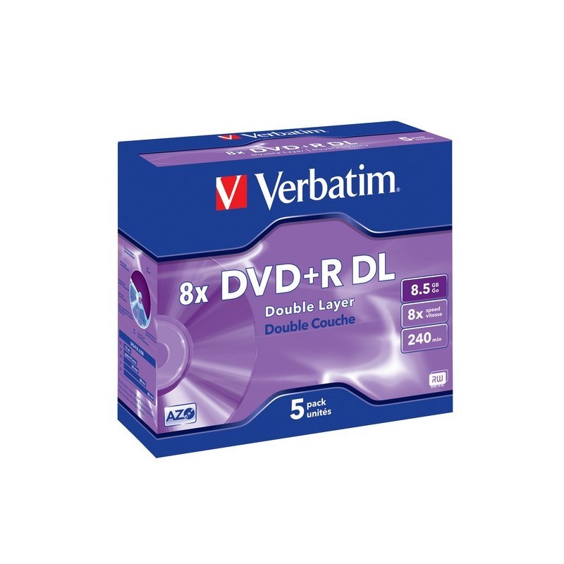 DVD+R (8x) 8.5GB  DoubleLayer 5P JC 43541