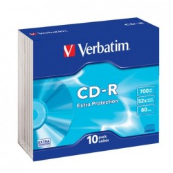 CD-R 52x 700MB 10P SL DLP             43415