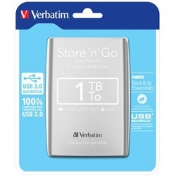 Store'n'Go 1TB 2.5'' USB 3.0 Srebrny 53071