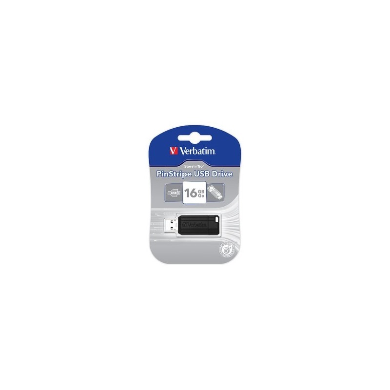 PinStripe 16GB Czarny