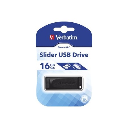 Pendrive Slider 16GB czarny