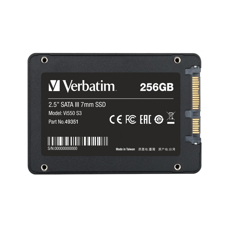 Dysk SSD wewnętrzny 256GB 2,5cala VI550 S3 SATA III czarny 
