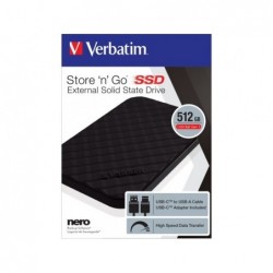 Dysk zewnętrzny Store n Go 512GB 2,5'' USB-C 3.2 Czarny 