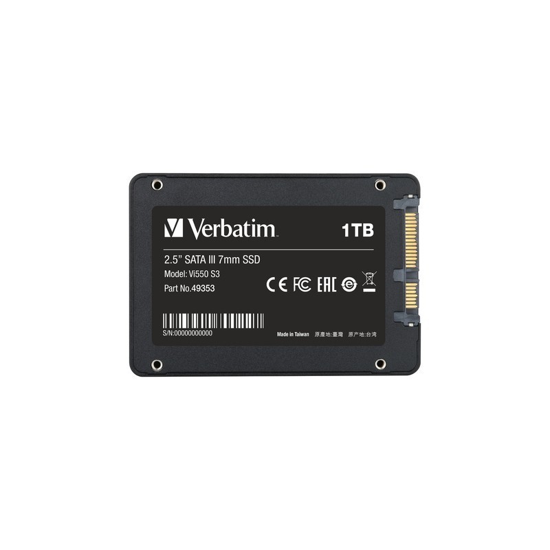 Dysk SSD wewnętrzny 1TB SATA III Czarny 