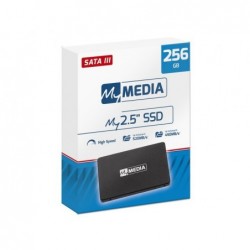 My Media Dysk SSD wewnętrzny 256GB 2,5 cala Sata III Czarny 