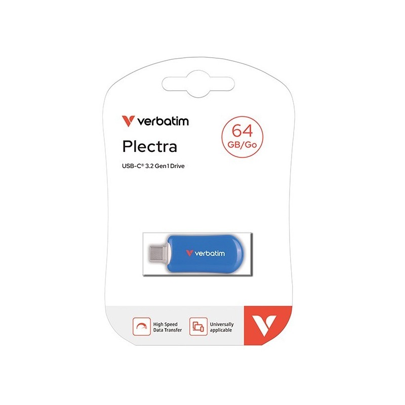 Pendrive Plectra 64GB USB-C 100MB/s 30232 BL 