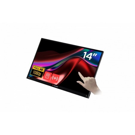 Przenośny monitor dotykowy Light zasilany bezprzewodowo Full HD