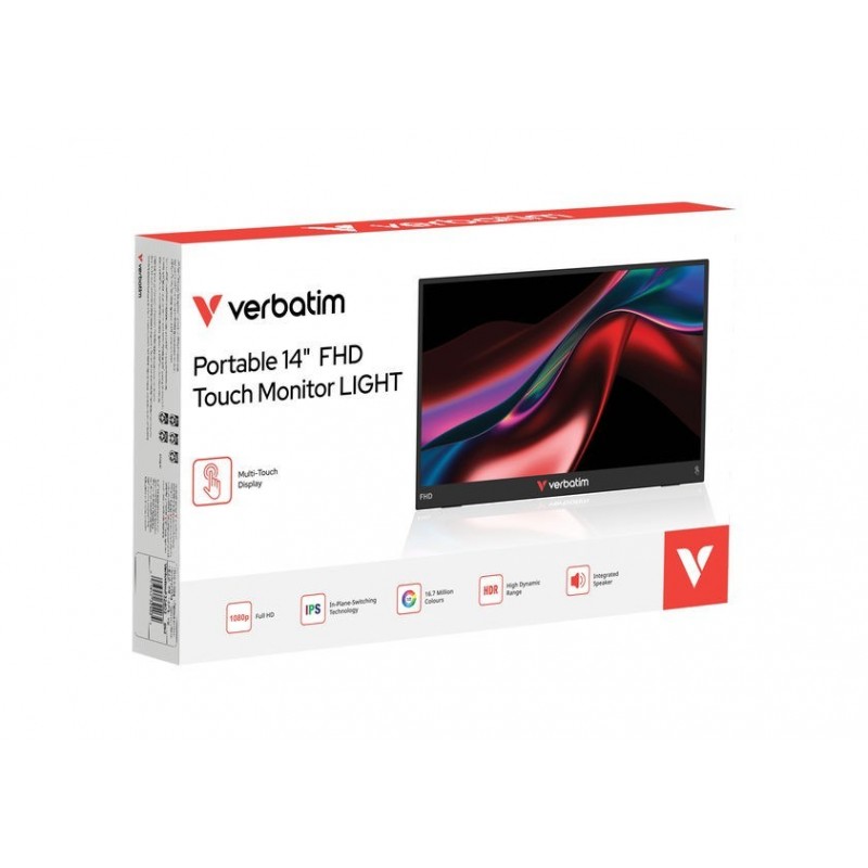 Przenośny monitor dotykowy Light 14 Full HD 60 Hz Portable 