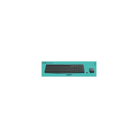 LOGITECH 920-007933 Logitech klawiatura + mysz bezprzewodowa MK235, Szare, CZE LOGITECH 920-007933 Logitech klawiatura + mysz bezprzewodowa MK235, Szare, CZE