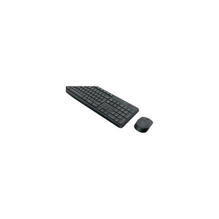 LOGITECH 920-007933 Logitech klawiatura + mysz bezprzewodowa MK235, Szare, CZE LOGITECH 920-007933 Logitech klawiatura + mysz bezprzewodowa MK235, Szare, CZE