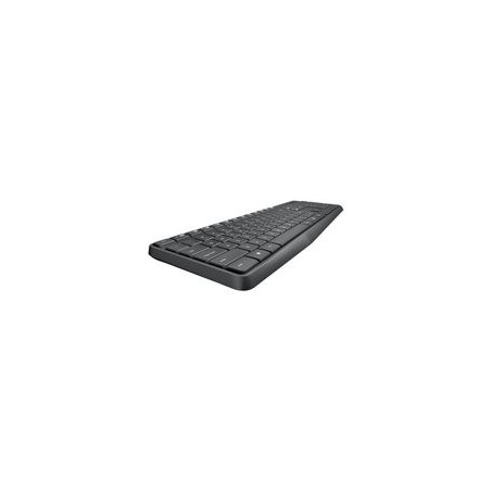 LOGITECH 920-007933 Logitech klawiatura + mysz bezprzewodowa MK235, Szare, CZE LOGITECH 920-007933 Logitech klawiatura + mysz bezprzewodowa MK235, Szare, CZE