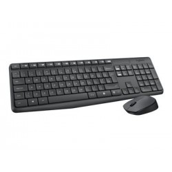 LOGITECH 920-007933 Logitech klawiatura + mysz bezprzewodowa MK235, Szare, CZE LOGITECH 920-007933 Logitech klawiatura + mysz bezprzewodowa MK235, Szare, CZE