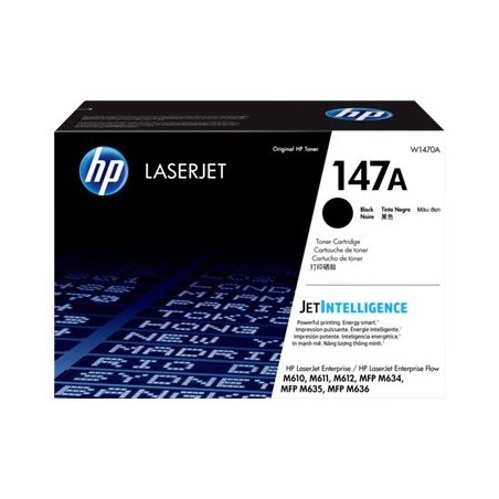 HP 147A Black LaserJet Toner Cartridge 10.500 pages