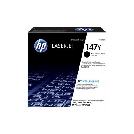 HP 147Y Black LaserJet Toner Cartridge 42.000 pages