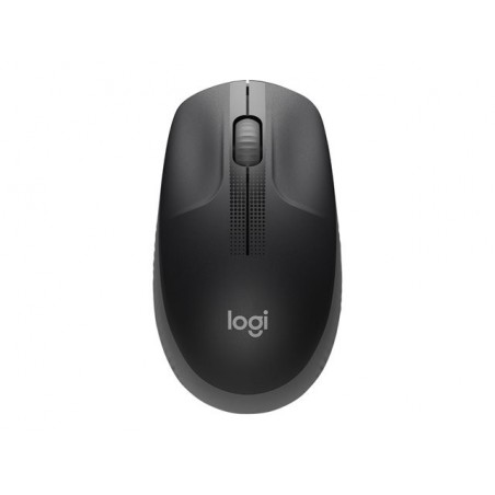 LOGITECH M190 Mouse optical 3 buttons wireless USB wireless receiver charcoal