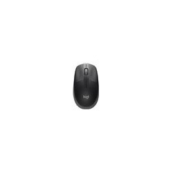 LOGITECH M190 Mouse optical 3 buttons wireless USB wireless receiver mid grey
