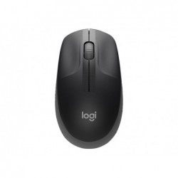 LOGITECH M190 Mouse optical 3 buttons wireless USB wireless receiver mid grey