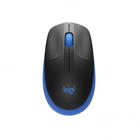 LOGITECH M190 Mouse optical 3 buttons wireless USB wireless receiver blue