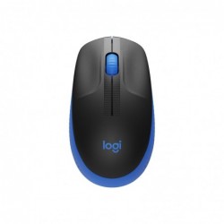 LOGITECH M190 Mouse optical 3 buttons wireless USB wireless receiver blue