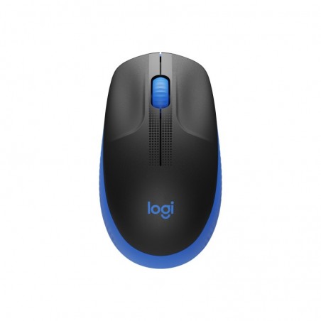 LOGITECH M190 Mouse optical 3 buttons wireless USB wireless receiver blue