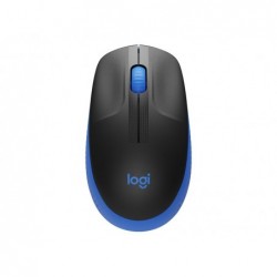 LOGITECH M190 Mouse optical 3 buttons wireless USB wireless receiver blue