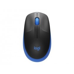 LOGITECH M190 Mouse optical 3 buttons wireless USB wireless receiver blue