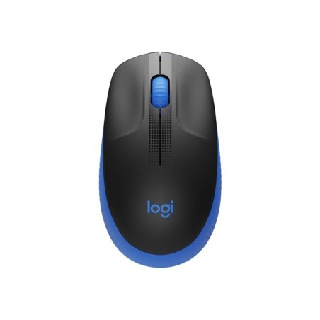 LOGITECH M190 Mouse optical 3 buttons wireless USB wireless receiver blue