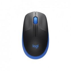 LOGITECH M190 Mouse optical 3 buttons wireless USB wireless receiver blue