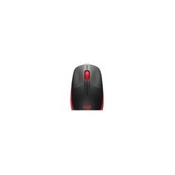LOGITECH M190 Mouse optical 3 buttons wireless USB wireless receiver red