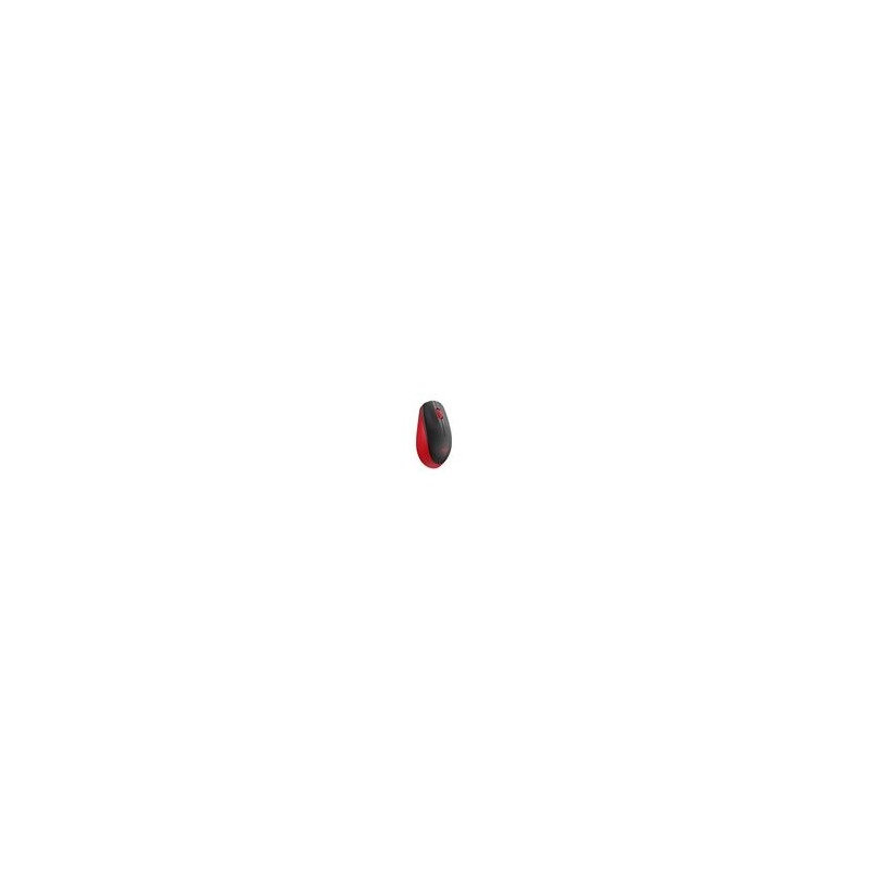 LOGITECH M190 Mouse optical 3 buttons wireless USB wireless receiver red