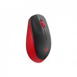 LOGITECH M190 Mouse optical 3 buttons wireless USB wireless receiver red