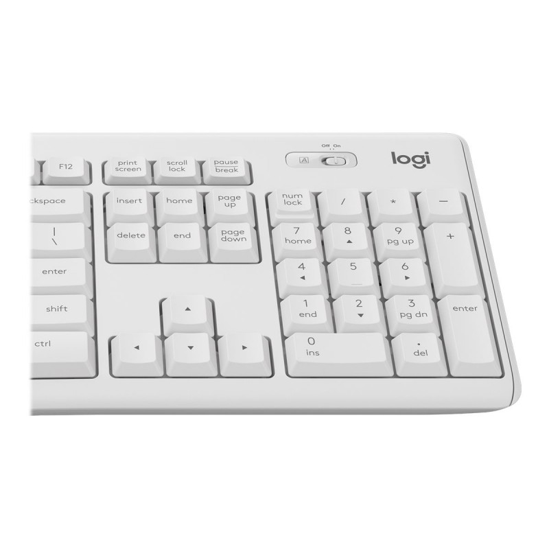 LOGITECH MK295 Silent Wireless Combo - OFF WHITE - US INTL - INTNL