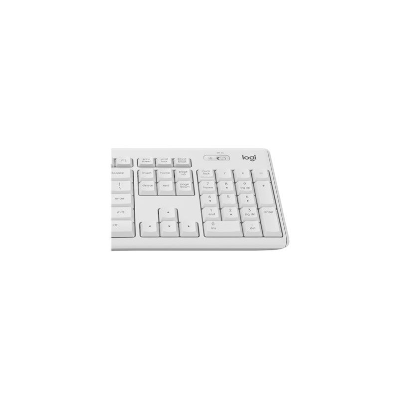 LOGITECH MK295 Silent Wireless Combo - OFF WHITE - US INTL - INTNL