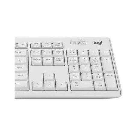 LOGITECH MK295 Silent Wireless Combo - OFF WHITE - US INTL - INTNL