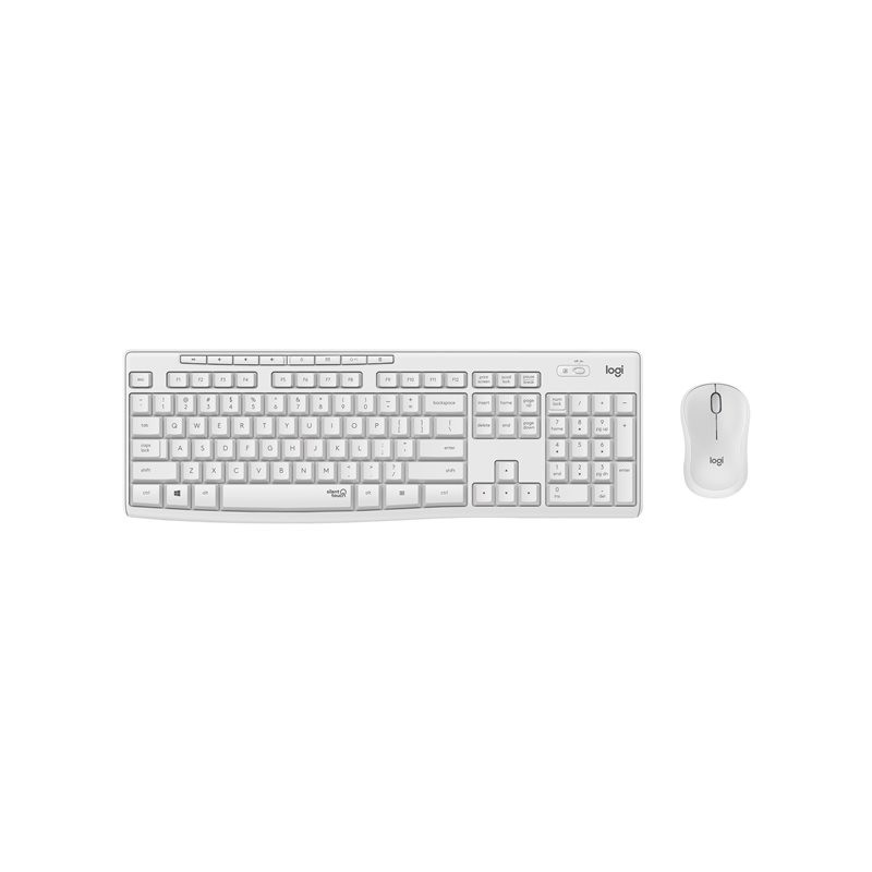 LOGITECH MK295 Silent Wireless Combo - OFF WHITE - US INTL - INTNL