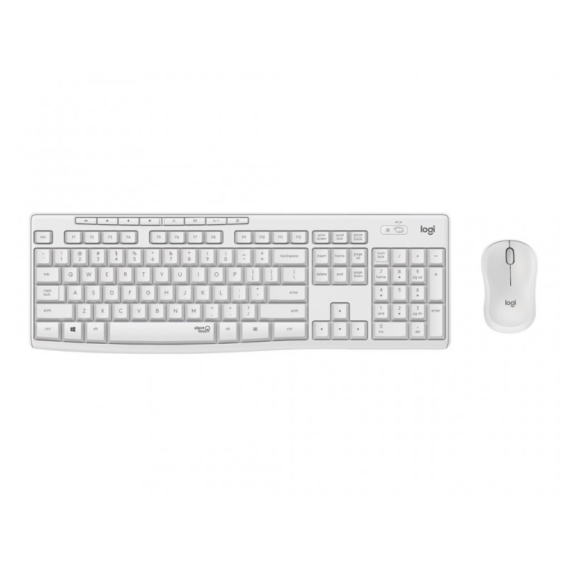 LOGITECH MK295 Silent Wireless Combo - OFF WHITE - US INTL - INTNL