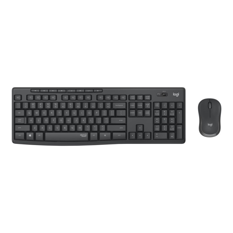 LOGITECH MK295 Silent Wireless Combo - GRAPHITE - CZE-SKY - INTNL LOGITECH MK295 Silent Wireless Combo - GRAPHITE - CZE-SKY - INTNL