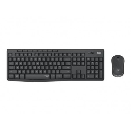 LOGITECH MK295 Silent Wireless Combo - GRAPHITE - CZE-SKY - INTNL LOGITECH MK295 Silent Wireless Combo - GRAPHITE - CZE-SKY - INTNL