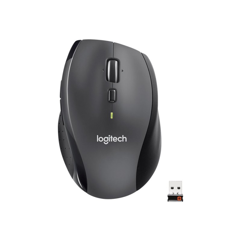 LOGITECH Marathon M705 Mouse right-handed laser wireless 2.4 GHz USB wireless receiver