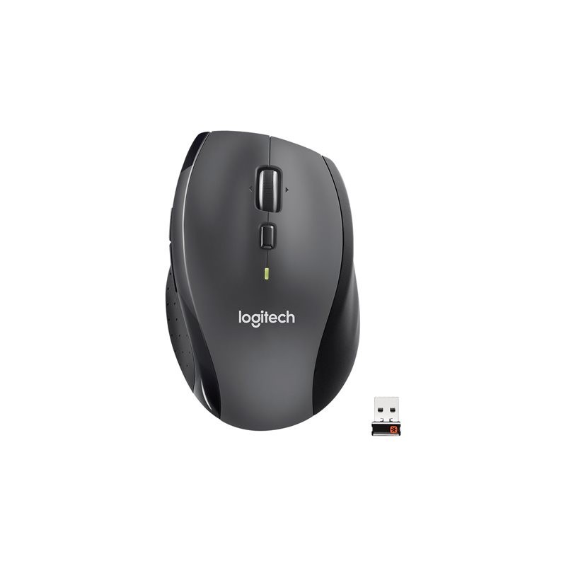 LOGITECH Marathon M705 Mouse right-handed laser wireless 2.4 GHz USB wireless receiver