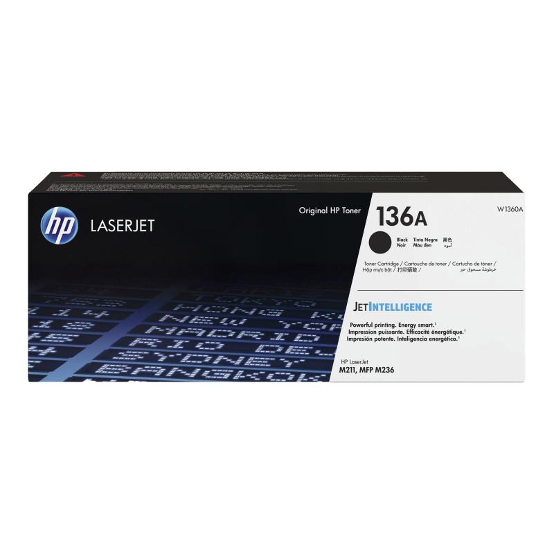 HP 136A Black Original LaserJet Toner Cartridge