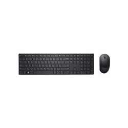 DELL Pro Wireless Keyboard and Mouse - KM5221W - US International QWERTY Black
