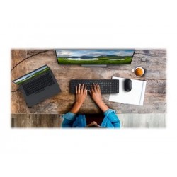 DELL Pro Wireless Keyboard and Mouse - KM5221W - US International QWERTY Black