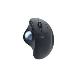 LOGITECH ERGO M575 for Business Trackball right-handed optical 5 buttons wireless Bluetooth Bolt USB receiver graphite